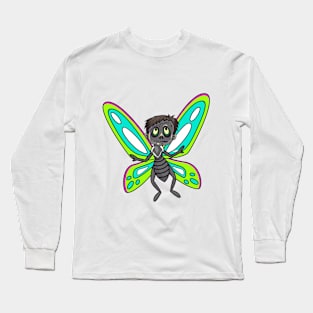 zombies butterfly Long Sleeve T-Shirt